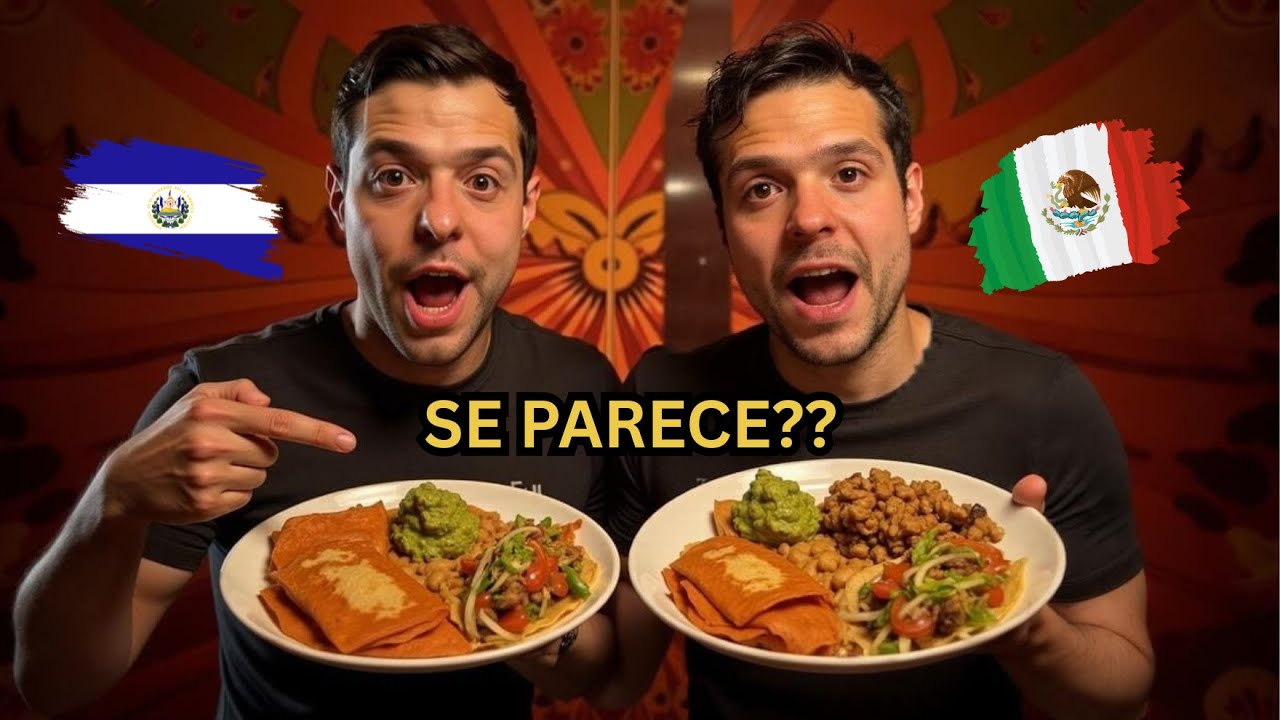 Comida MEXICANA en El Salvador 😱🌮 ¿Así se come aquí? 