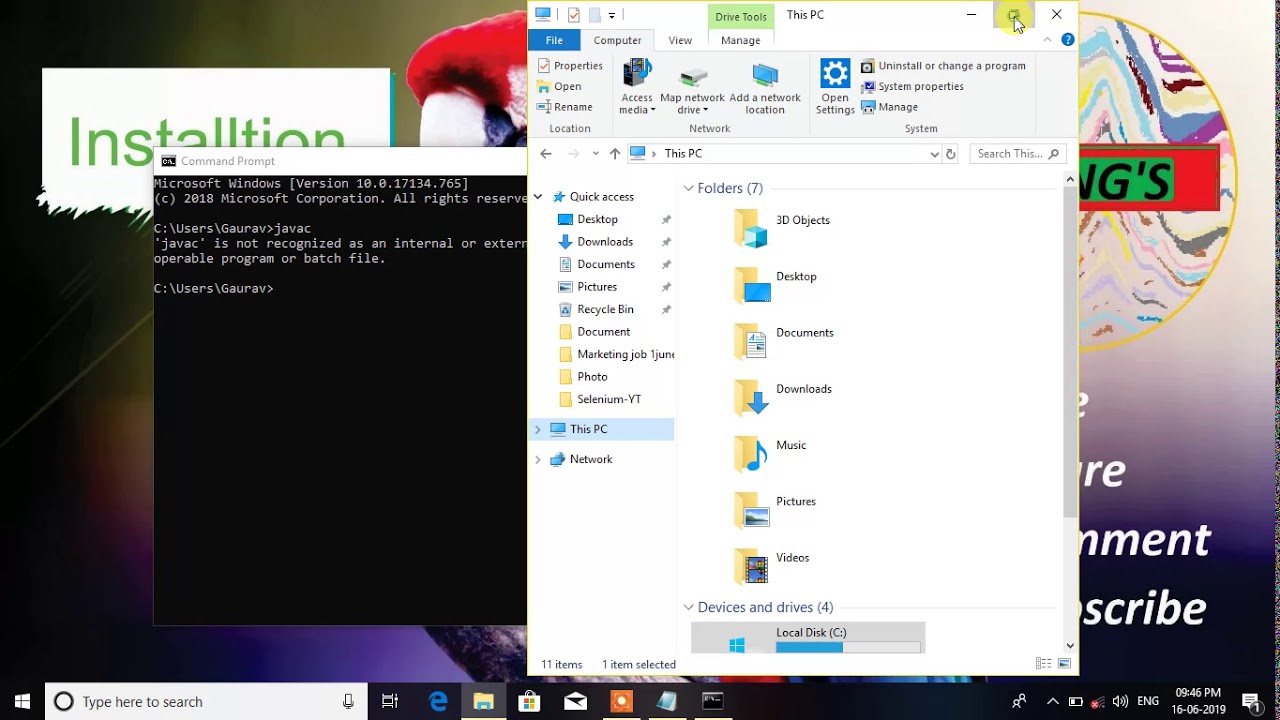 How do I change the default path in CMD