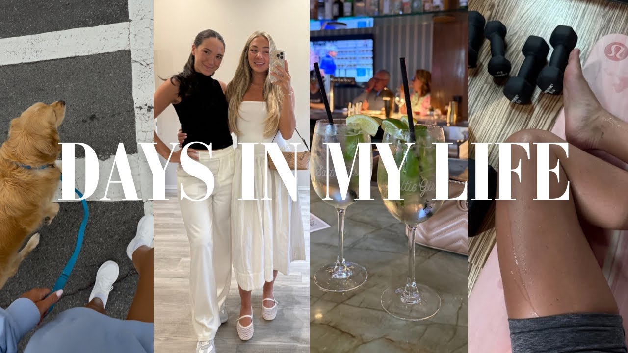 BOSTON VLOG: wedding dress fitting, packing for florida, corepower, etc !