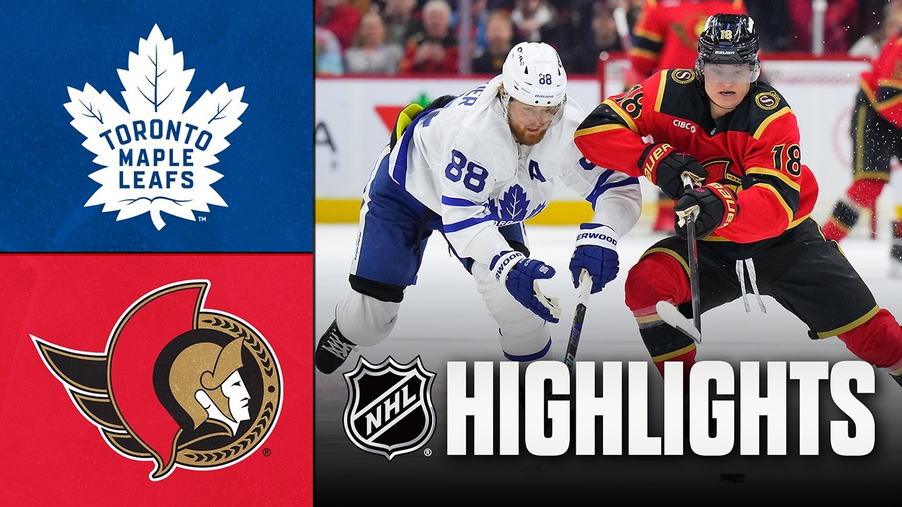 Maple Leafs vs. Senators | NHL Highlights | March 21, 2026