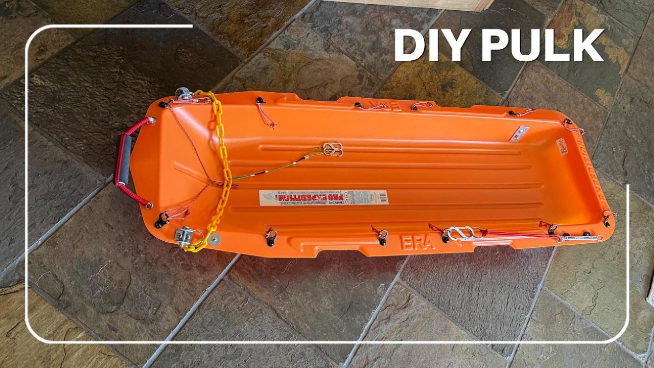 DIY PULK SLED DESIGN AND RIGGING