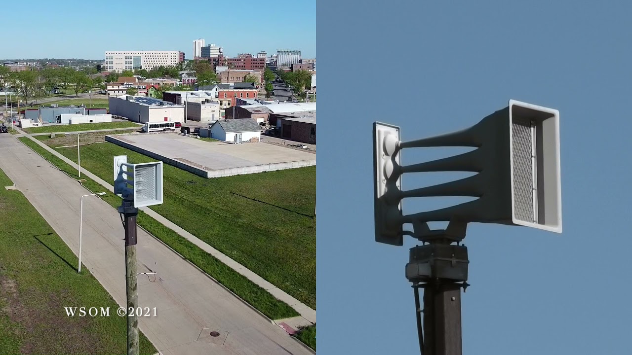 Whelen WPS 4004, Cedar Rapids Iowa 5/5/2021 Voice, Alert and Fast Wail