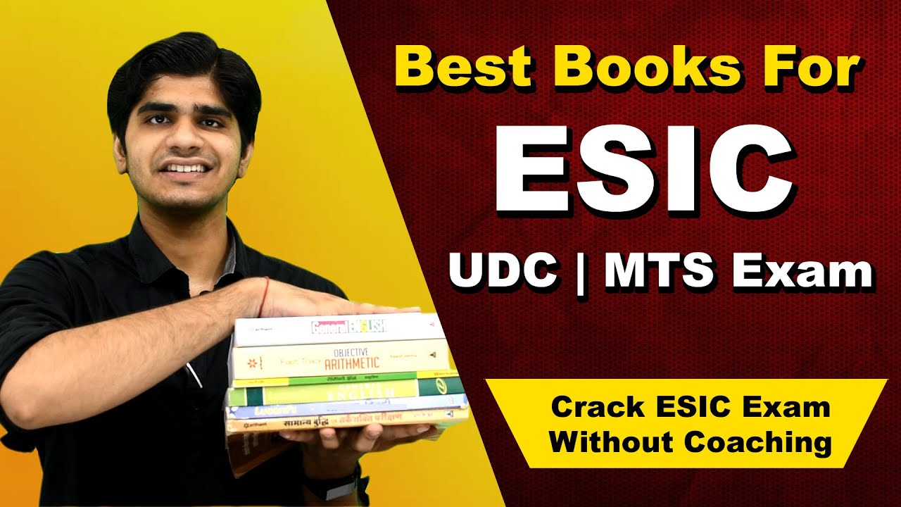 Best Books for ESIC UDC/MTS Exam 2022 | इस बार Selection पक्का