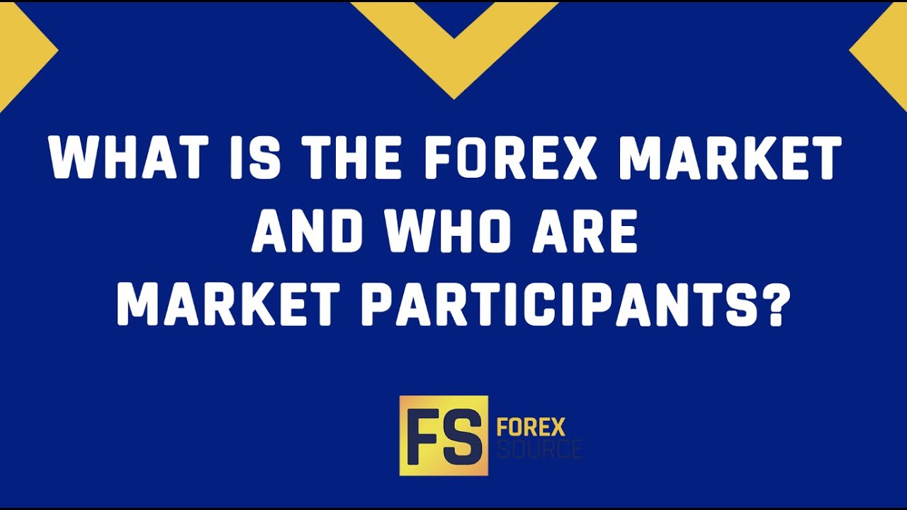 What Is The Forex Market And Who Are Market Participants?