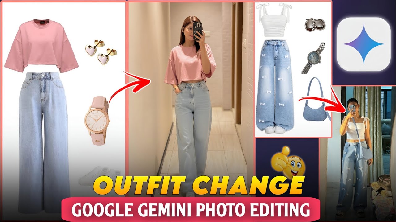 Gemini Outfit Change Photo Editing Prompt | Girls Outfit Change Photo Editing | Google Gemini