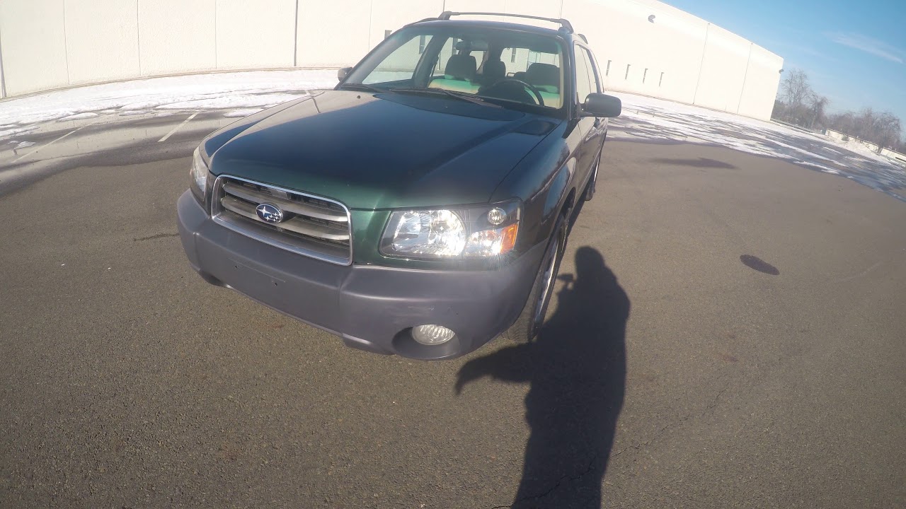 Обзор 4K Subaru Forester 2004 года. Виртуальный тест-драйв и осмотр