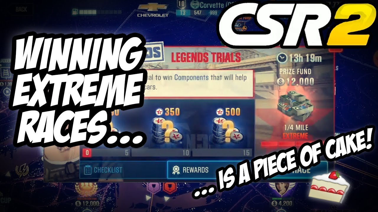 CSR2 Making ANY in game &ldquo;Extreme&rdquo; Race EASY.  Super TRICK +The BEST Order For Restoring ANY Car.