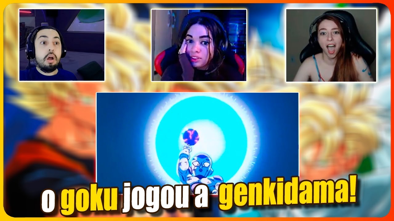 Vendo Goku joga a Genkidama em Freeza 😮 | MULTI - REACT |   Dragon Ball Z - EP 94