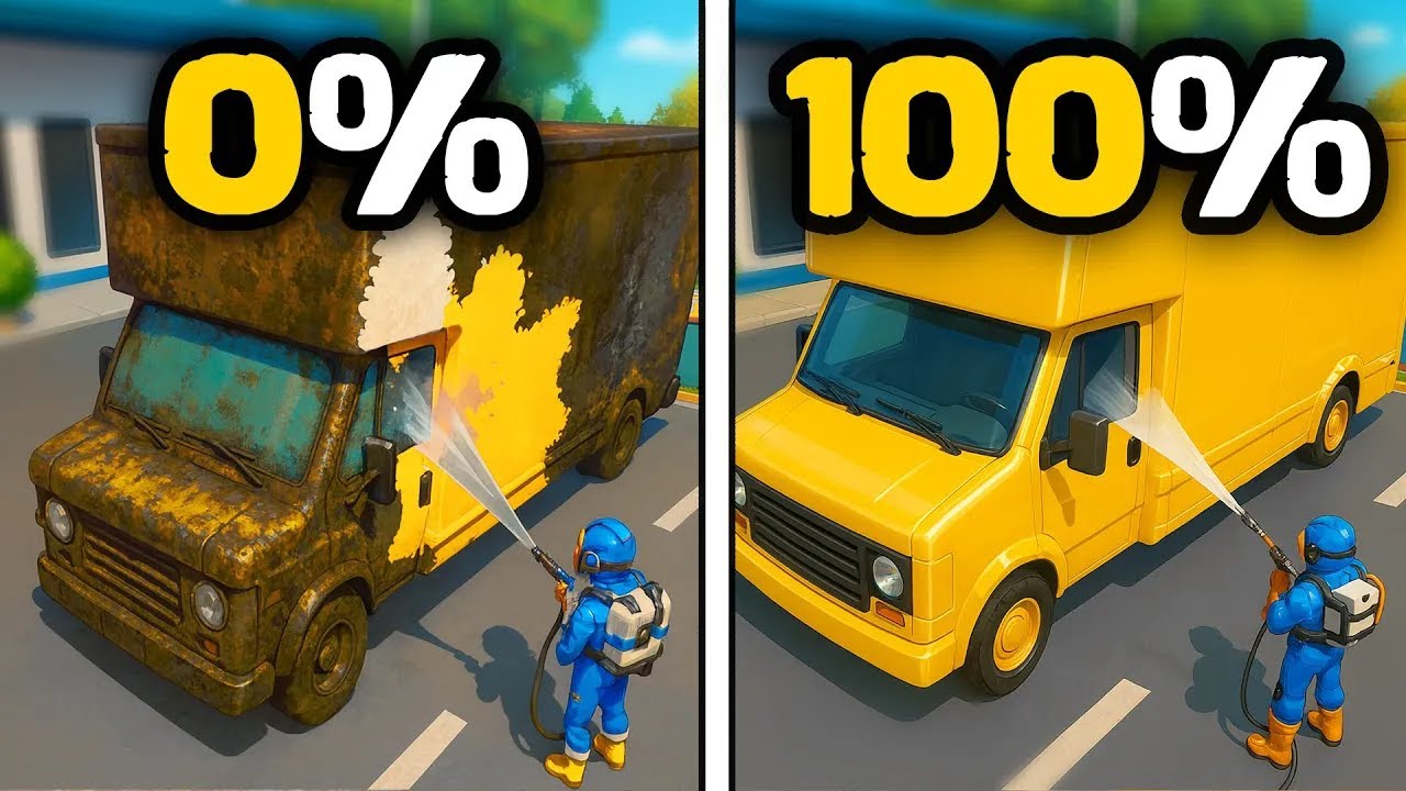 Отмыл всю грязь в PowerWash Simulator 2