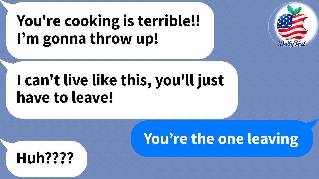 【Apple】 My sister-in-law came to stay with my parents until she gave birth and she hates my cooking