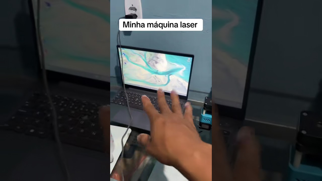 Minha máquina laser tts 10