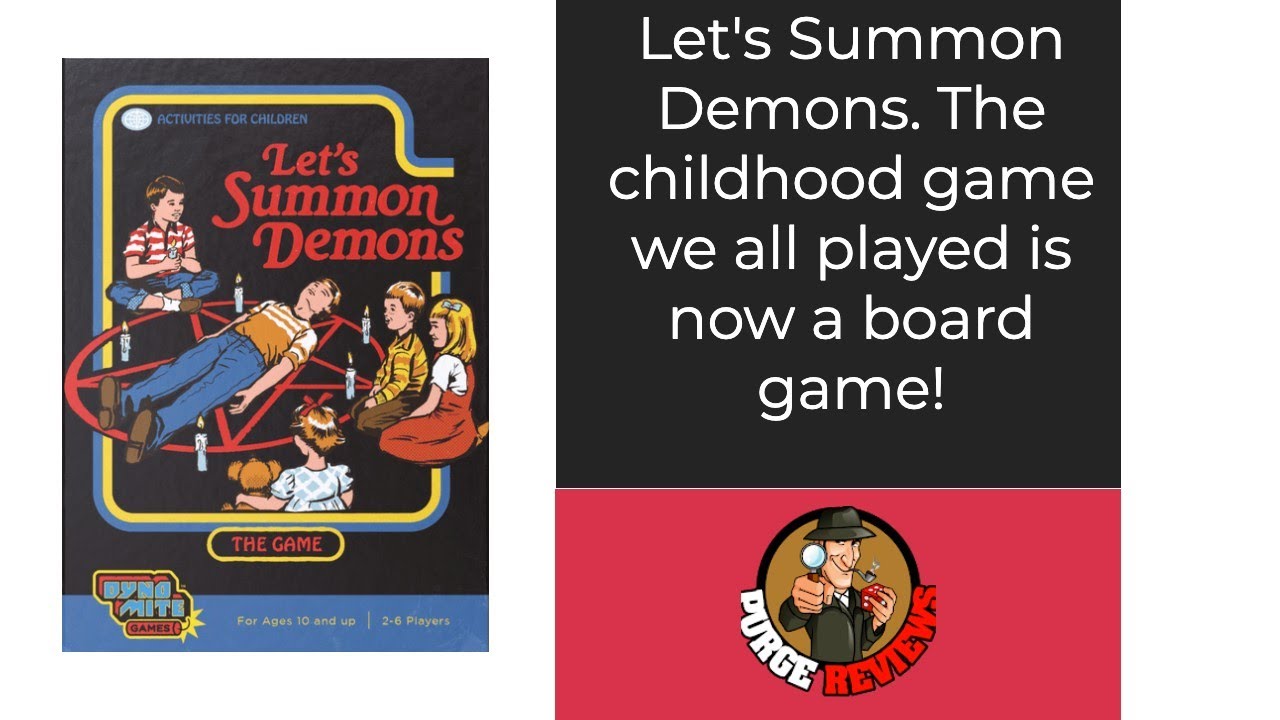 Lets Summons Demons by Purge Reviews: The family game about collecting demons