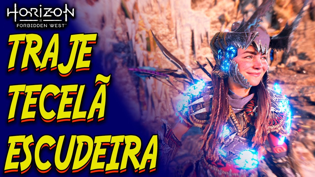 COMO conseguir a armadura TECELÃ ESCUDEIRA em Horizon Forbidden West