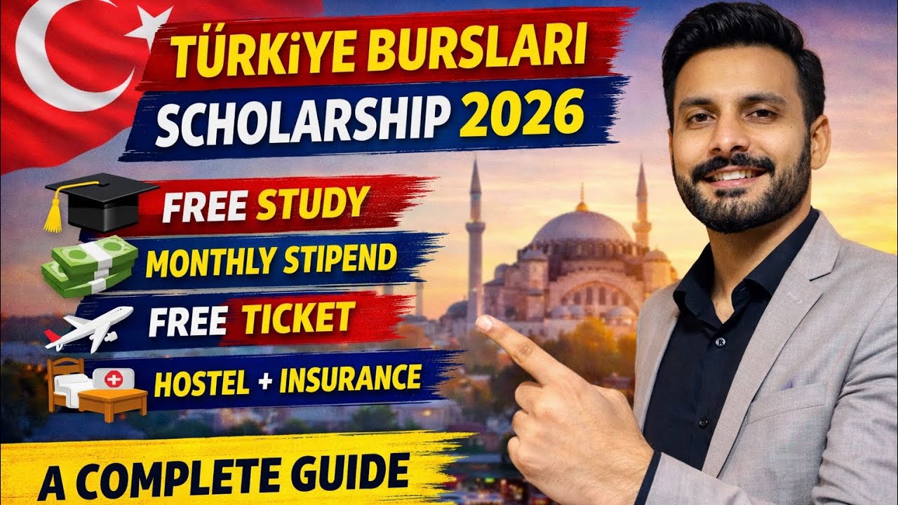 Türkiye Bursları Scholarship 2026 | Fully Funded Study in Turkey (Complete Guide Step by Step)