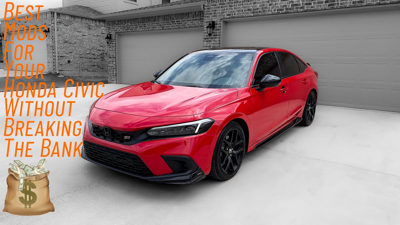 Лучшие модификации и обновления для вашего Honda Civic по бюджету: 100 долларов или меньше.