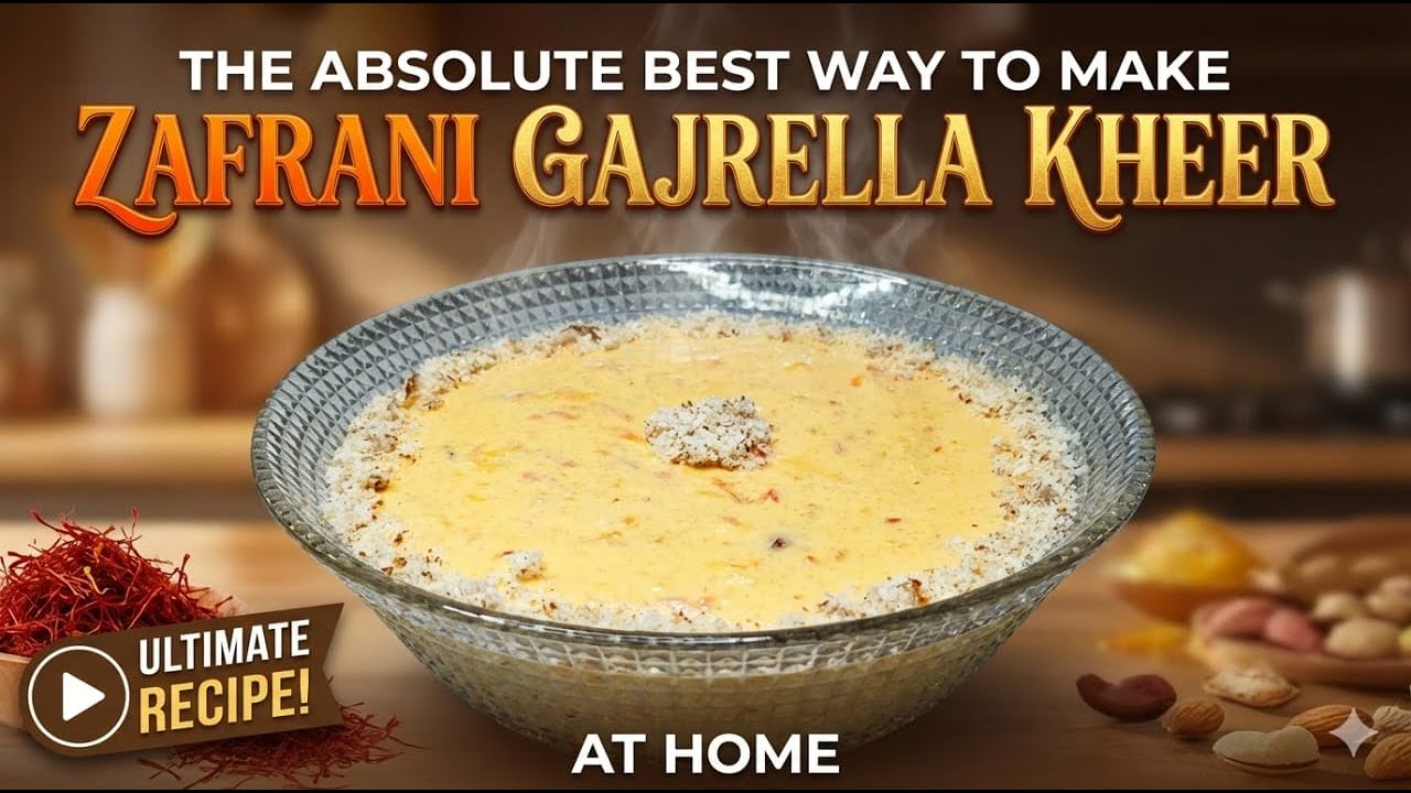 The ABSOLUTE BEST Way to Make Zafrani Gajrella Kheer at Home