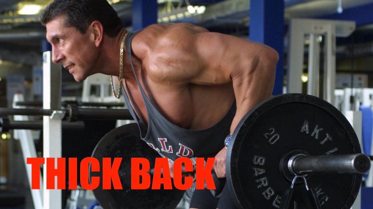 BACK : BARBELL BENT OVER ROWING/ BUILD A THICK, STRONG BACK