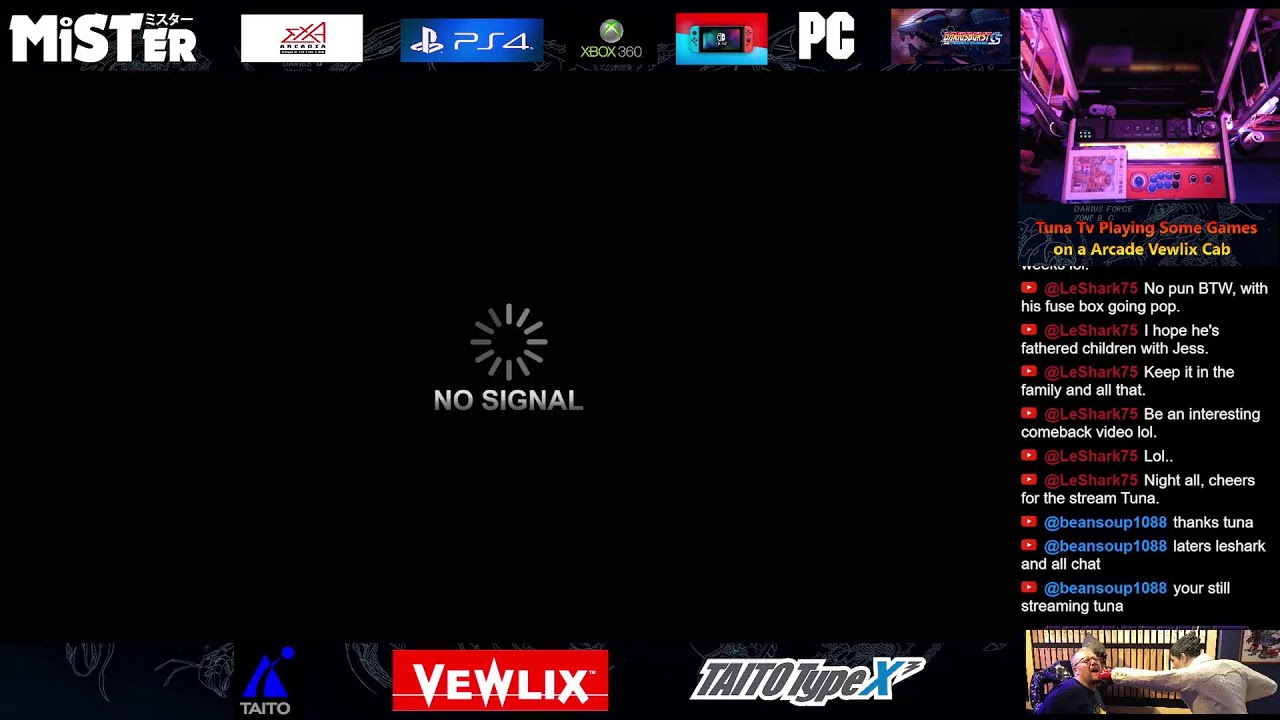 Tuna TV Playing Some Games on a Arcade Vewlix Cab