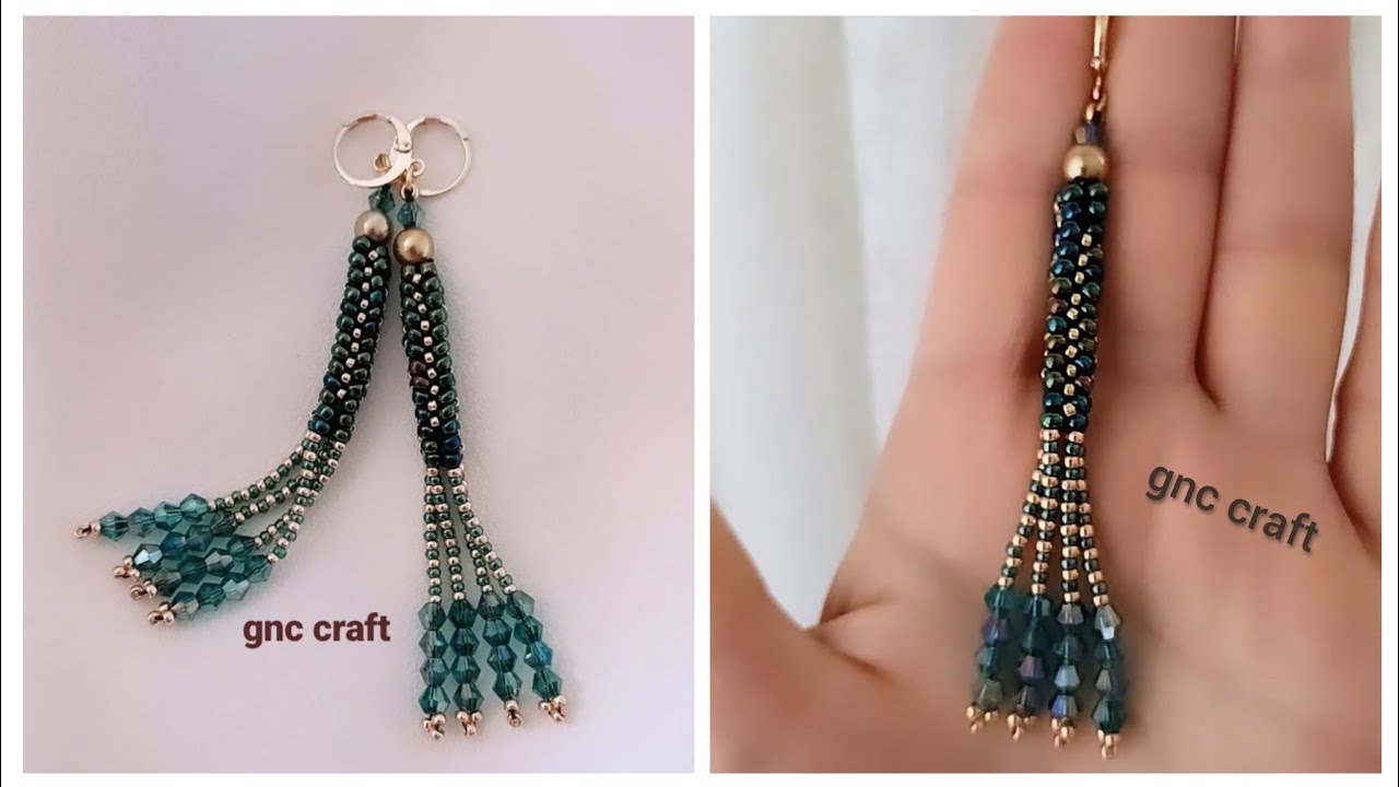 SALLANTILI KÜPE YAPIMI HANGING EARRINGS MAKING