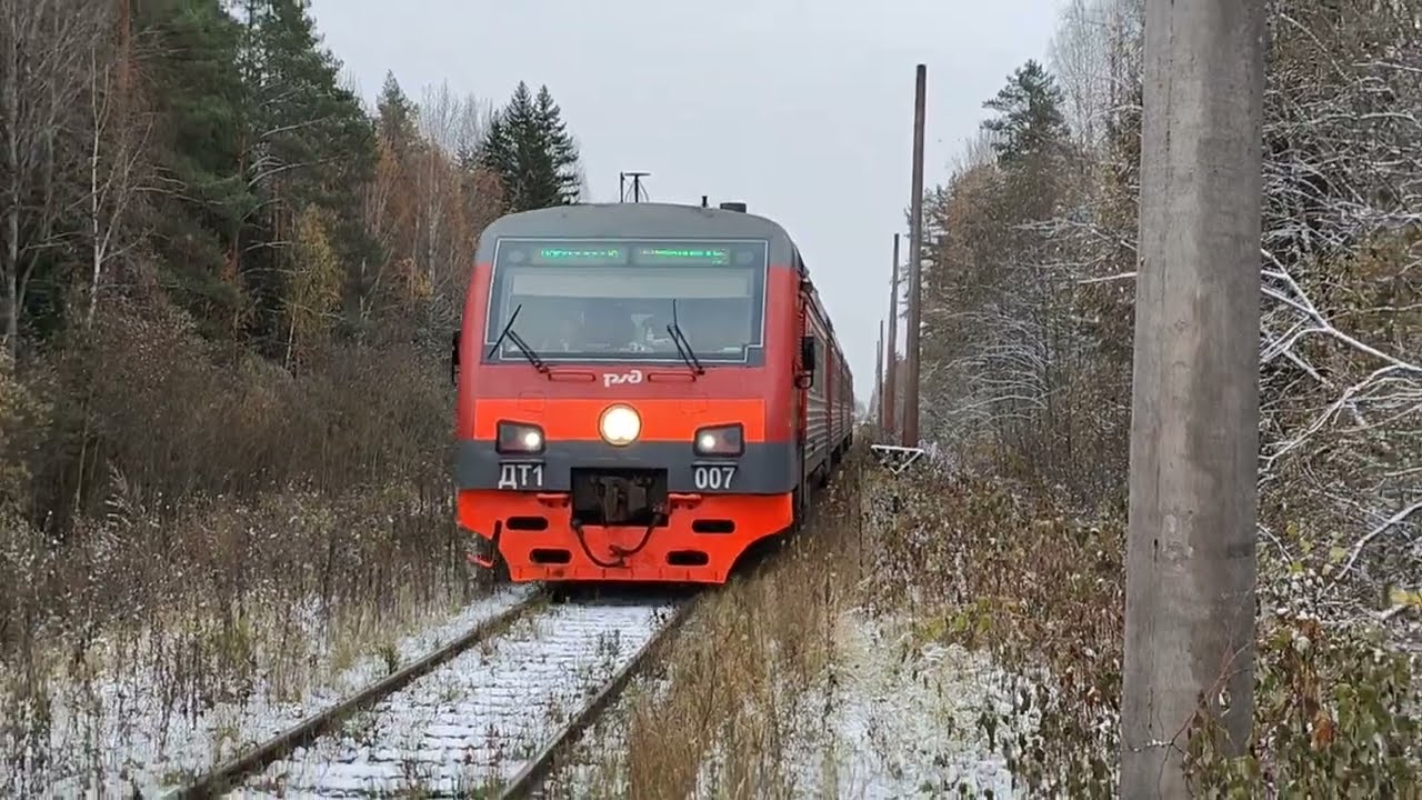 Дизель-поезд ДТ1, Новгородское направление, Еглино