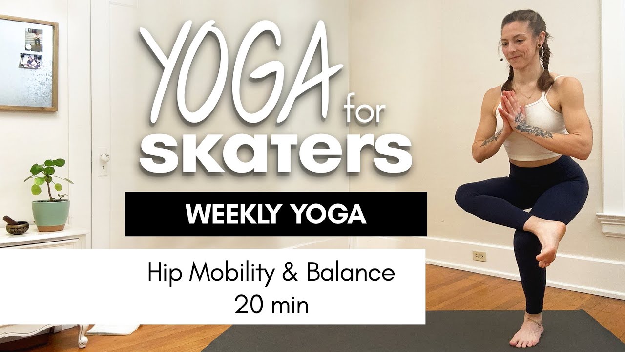 Hip Mobility & Balance for Roller Skaters | Yoga for Skaters | 20 min
