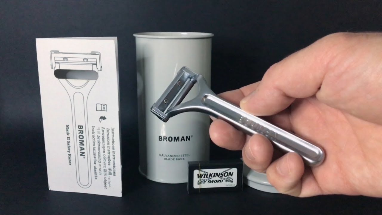Broman Mark II razor - Instructions