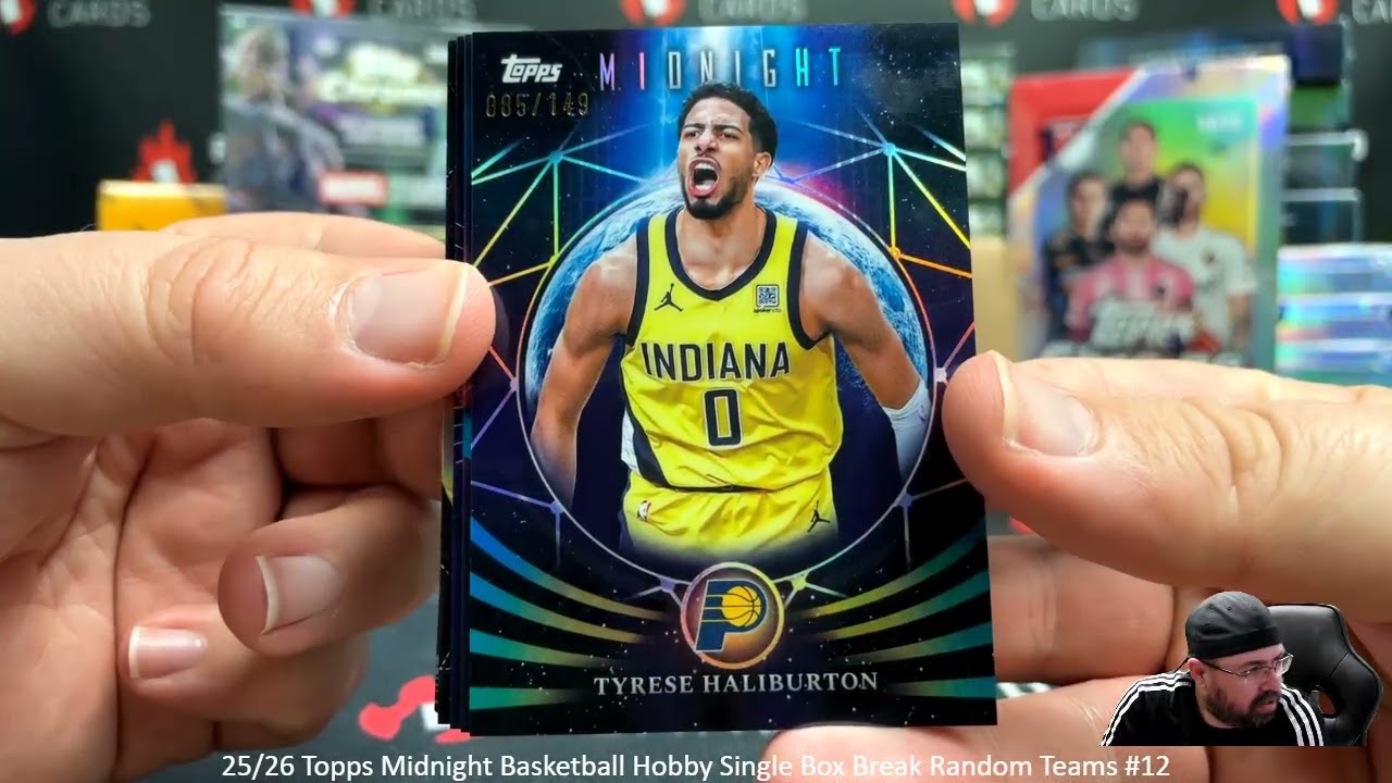 3/11/2026 25/26 Topps Midnight Basketball Hobby Single Box Break Random Teams #12