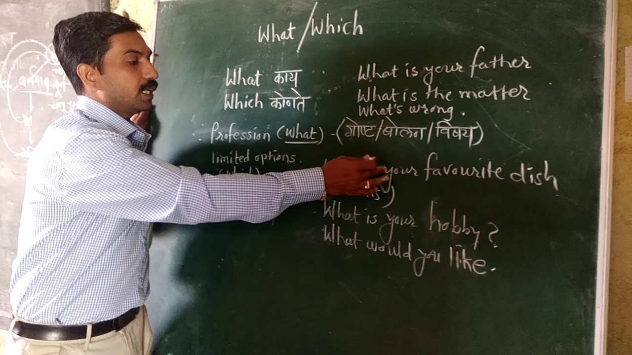 Difference between what and which