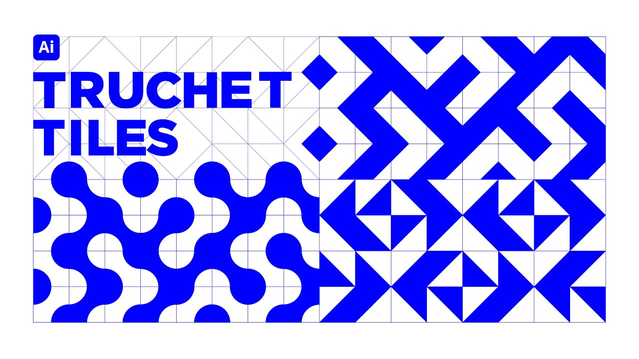 Illsutrator Pattern Tutorial : TRUCHET TILES