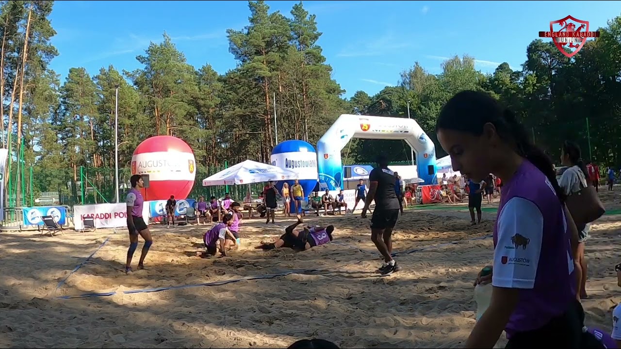 England Vs Scotland | European Beach Kabaddi Championship 2024 | Augustów, Poland