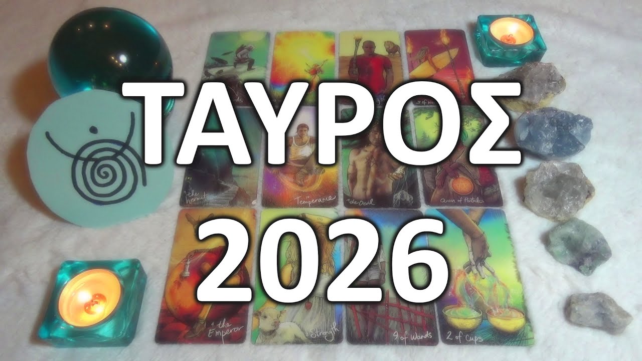 ♉️ ΤΑΥΡΟΣ 2026 - Χρονια με αυτοπεποιθηση, αυτογνωσια, αυτοδυναμια, αυτοκυριαρχια &... αυτοκρατορια!