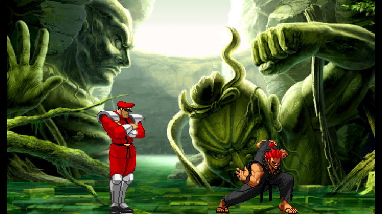 Capcom Vs. SNK (PotS Style) - M.Bison Vs. Akuma