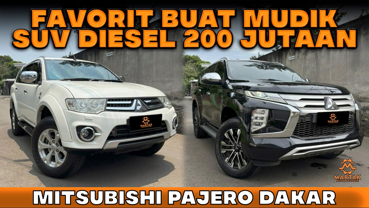 PAJERO DAKAR BEKAS BERKUALITAS UNTUK MUDIK LEBARAN 200 JUTAAN CASH MASIH NEGO