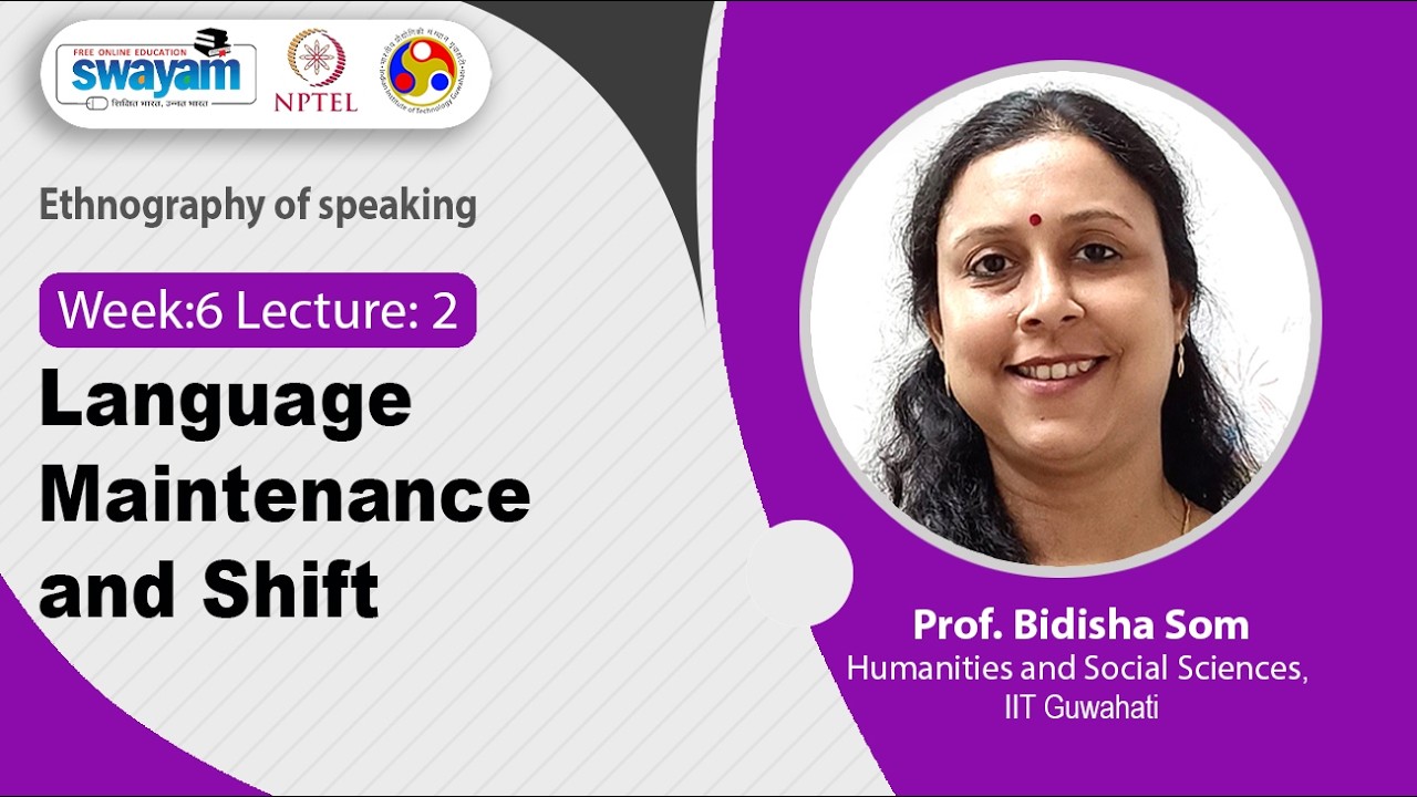 Lec-27: Language maintenance and shift