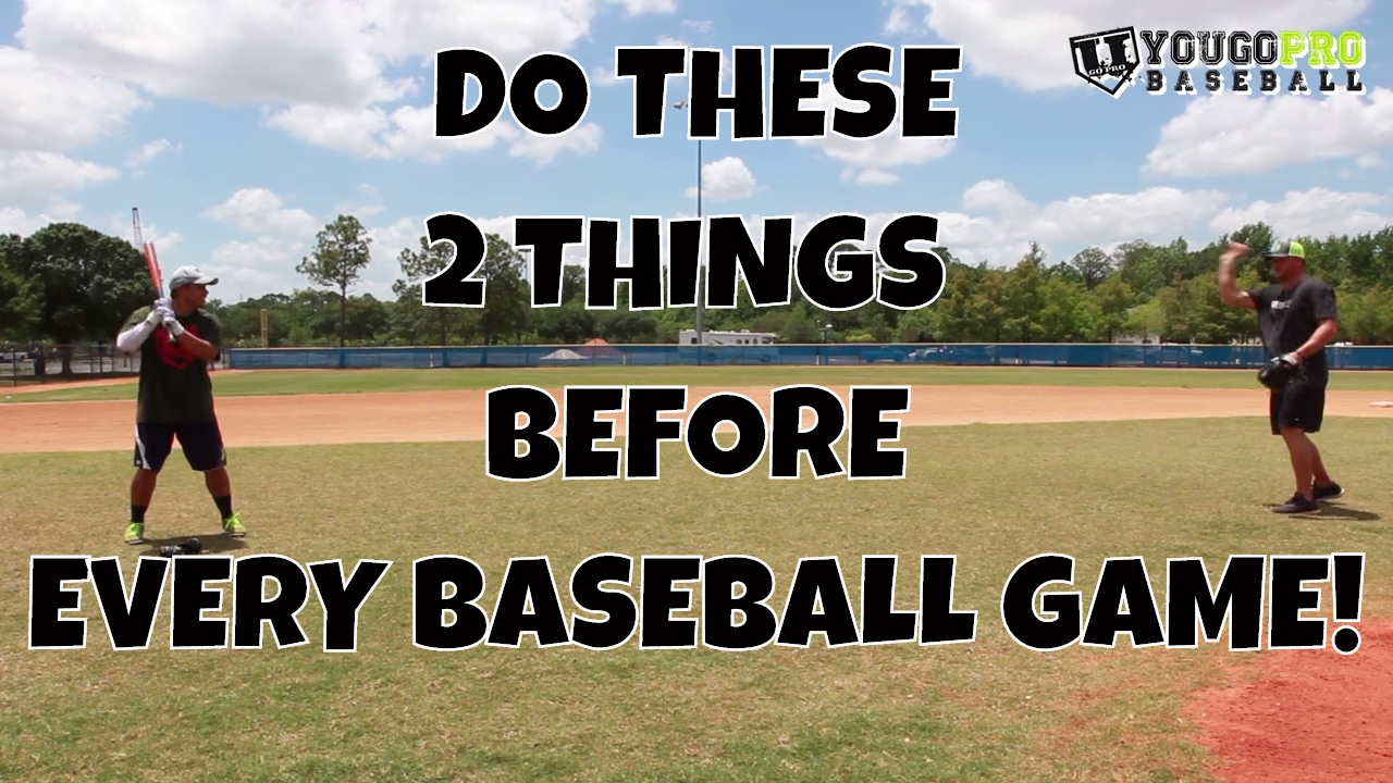 Do These 2 Things Before Every Baseball Game! - Hand-Eye Coordination Drills