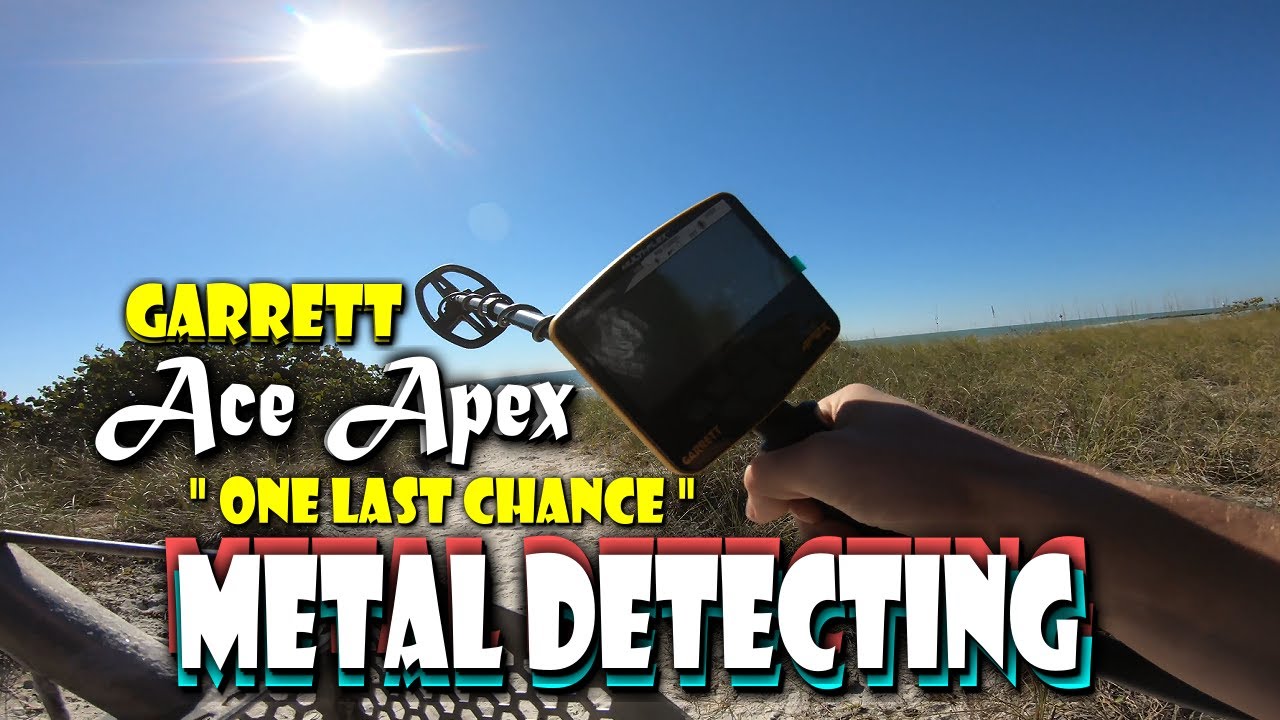 Giving the APEX one last chance | Garrett ACE APEX Beach Metal Detecting  LIVE DIGS
