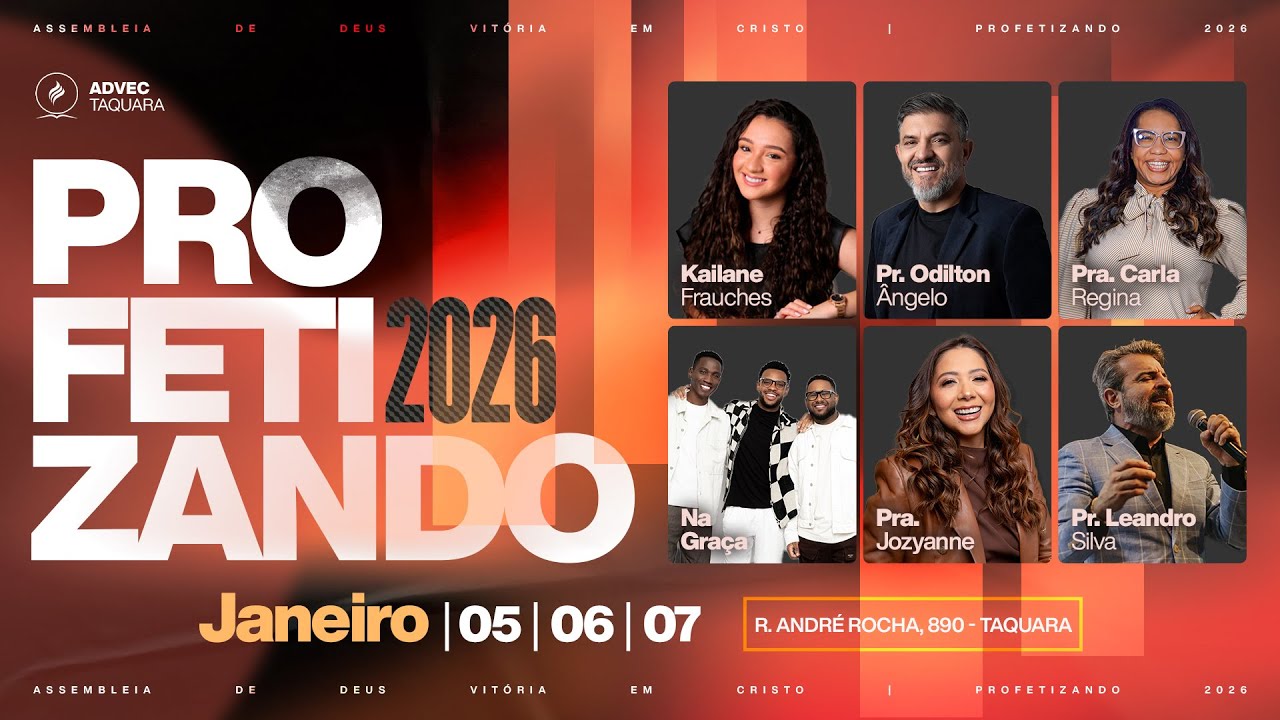 Profetizando 2026 | Pra. Carla Regina e Kailane Frauches | 05/01/2026