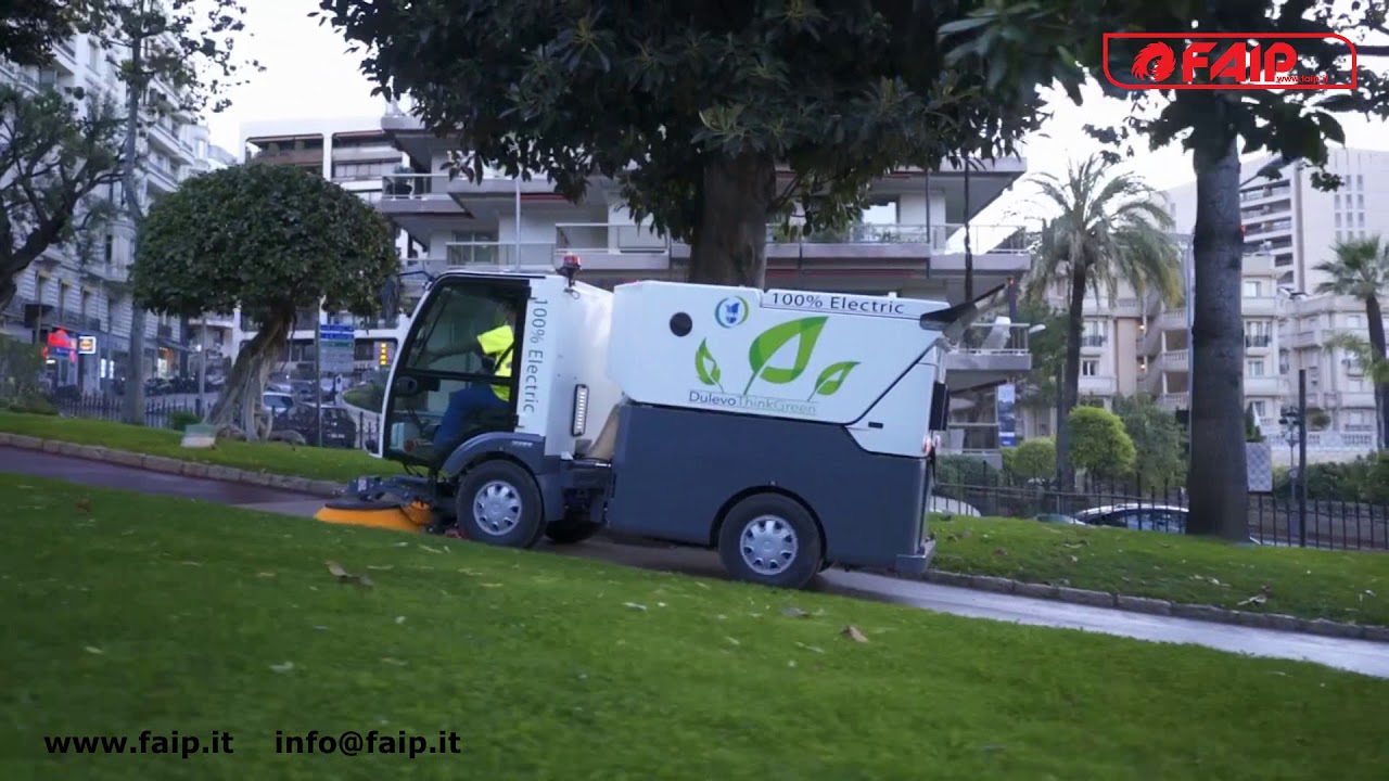 Faip Spazzatrice D ZERO 100% elettrica