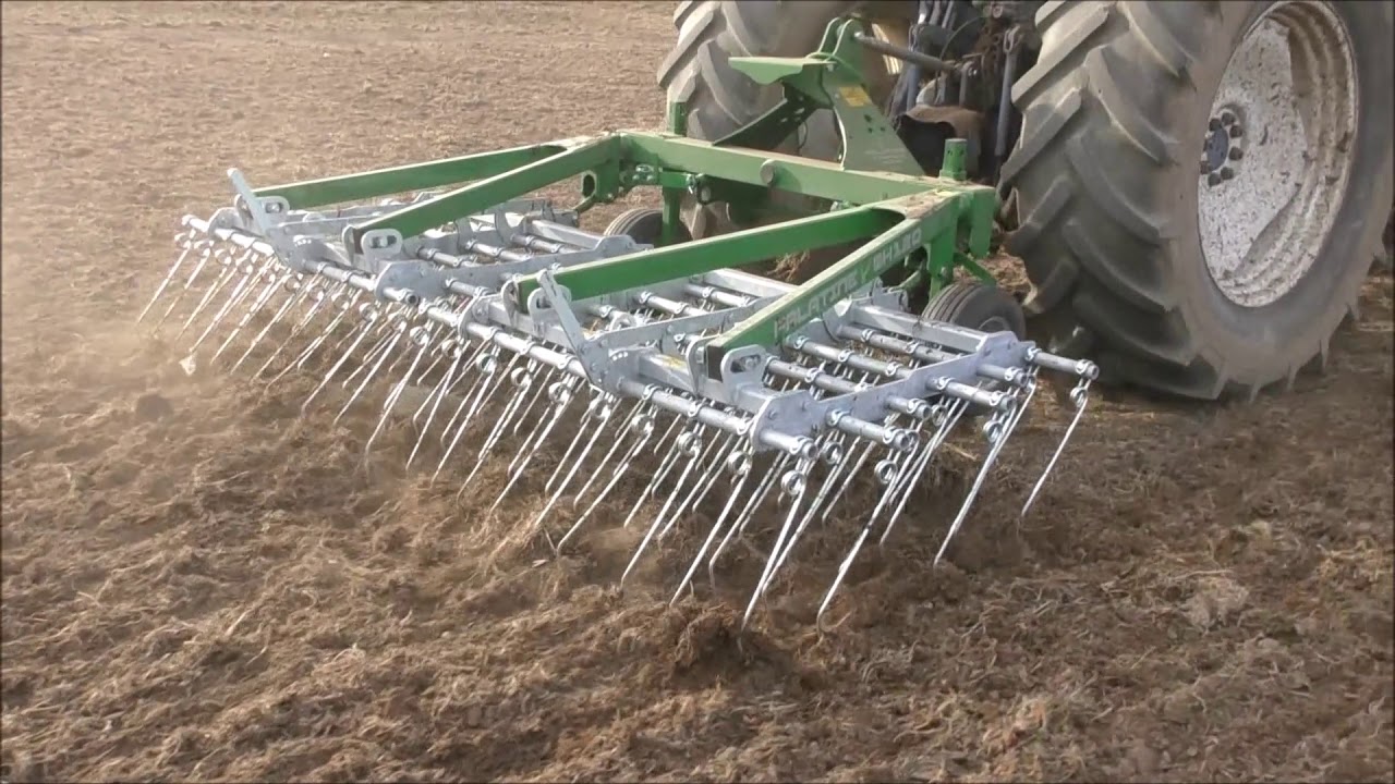 Palatine Grass Harrow Reseeding