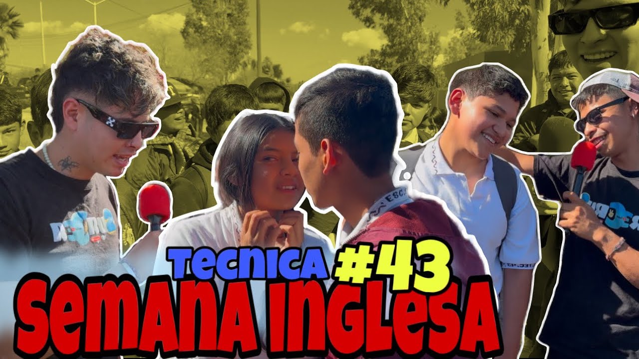 Semana inglesa en escuela técnica #43 (sale mal ) DESDE LA PILA SLP. #recru2