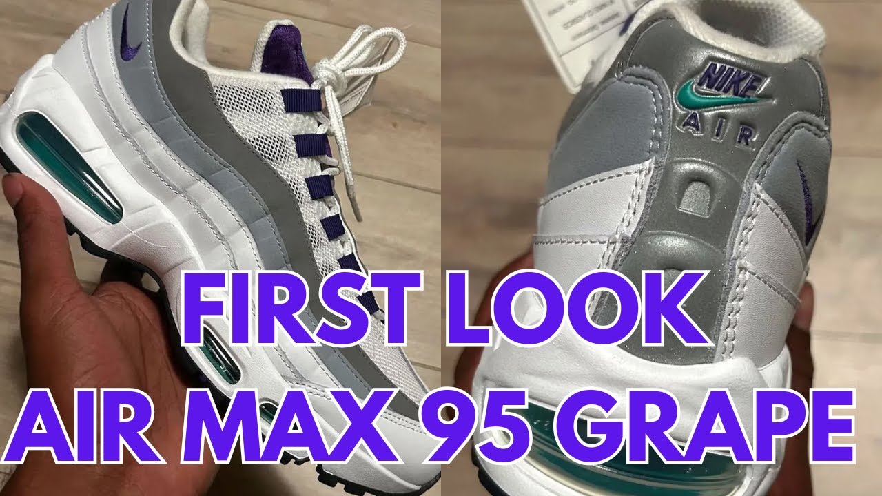 ПЕРВЫЙ ВЗГЛЯД: AIR MAX 95 OG «GRAPE» 2026