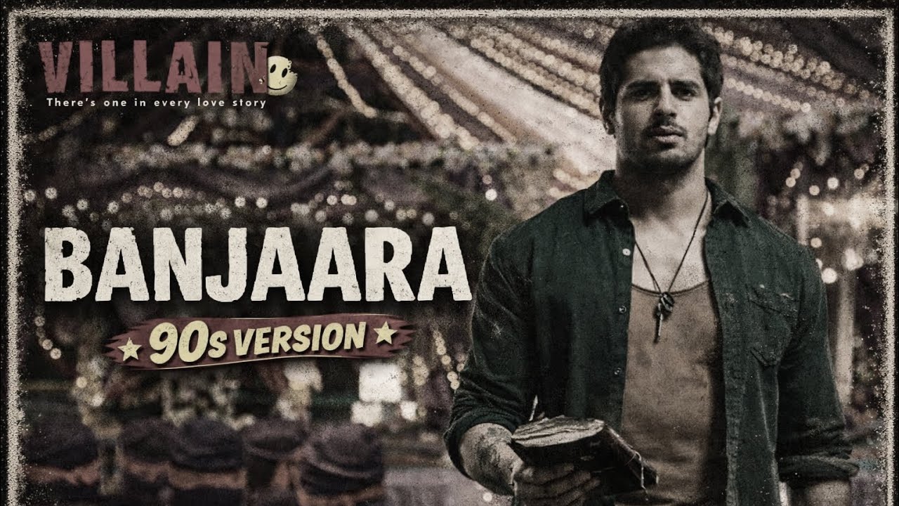 BANJAARA – 90s Version 🥀 | Ek Villain | Retro Bollywood Vibes 💿