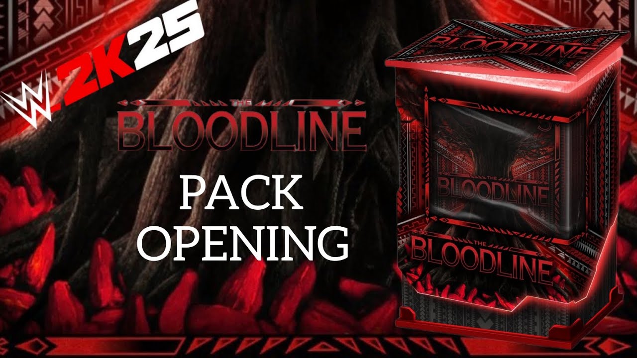 WWE 2K25 - BLOODLINE PACK OPENING / MYFACTION