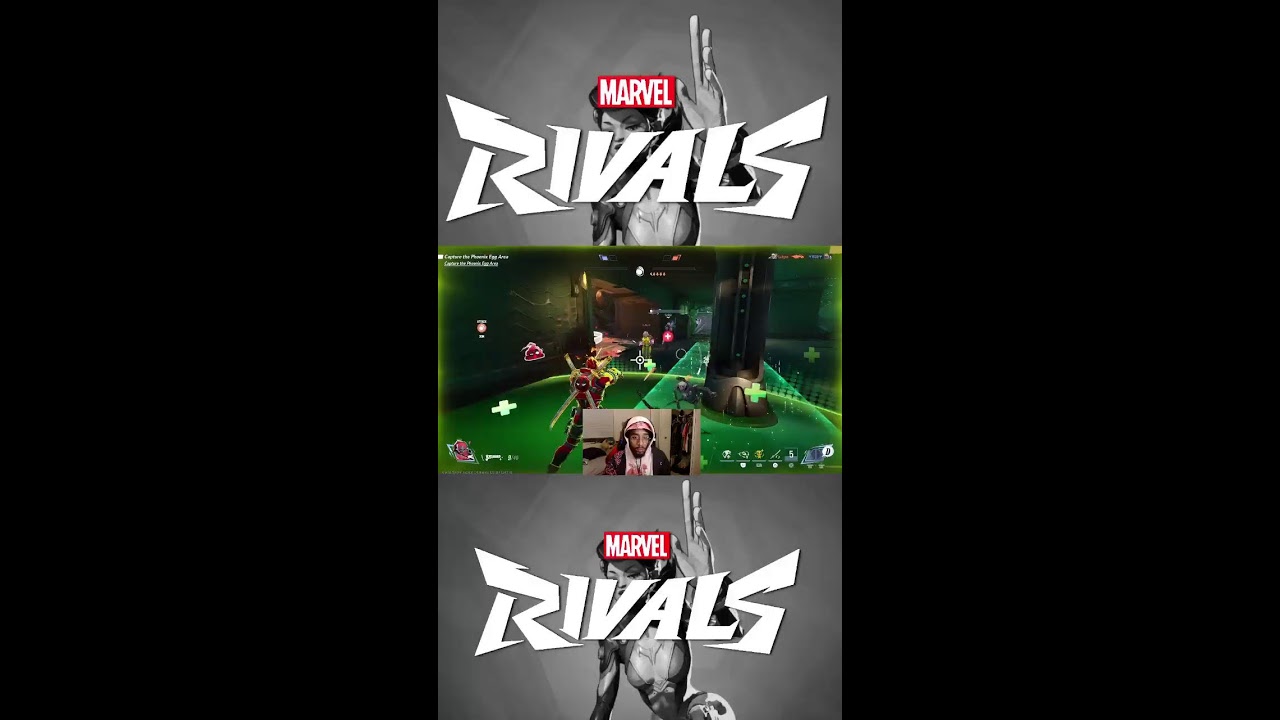 Marvel Rivals But DeadPool is in it (Vertical)