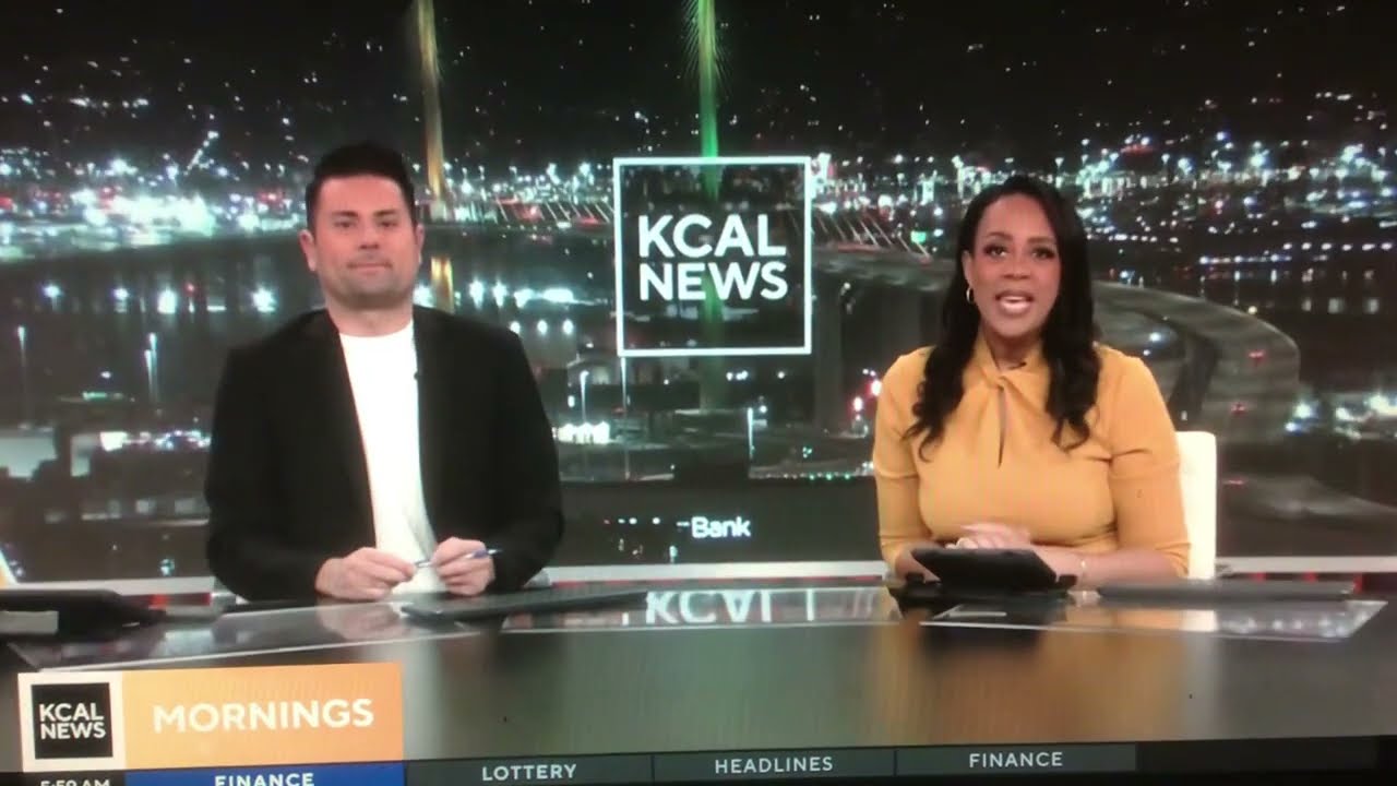 KCAL News Mornings at 6am open December 11, 2023