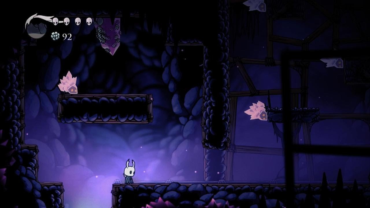 Hollow Knight skip to get the pale ore in crystal peak without wings