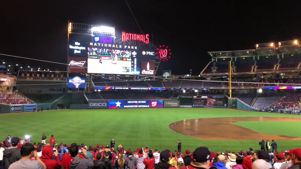 Washington Nationals World Series Game 7 Win Crowd Reaction! PART 1!