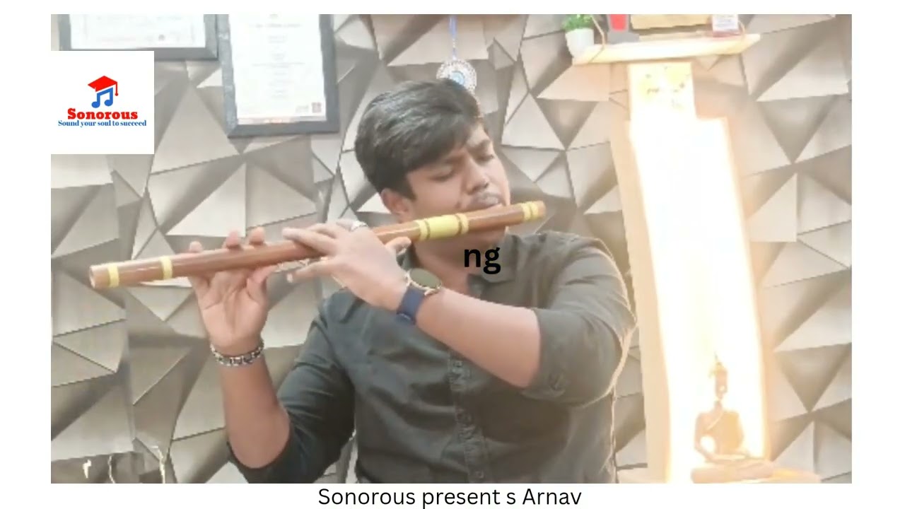 TSonorous presents Arnav on Flute with the Bade Achhe Lagte Hain” — a heartfelt tribute 