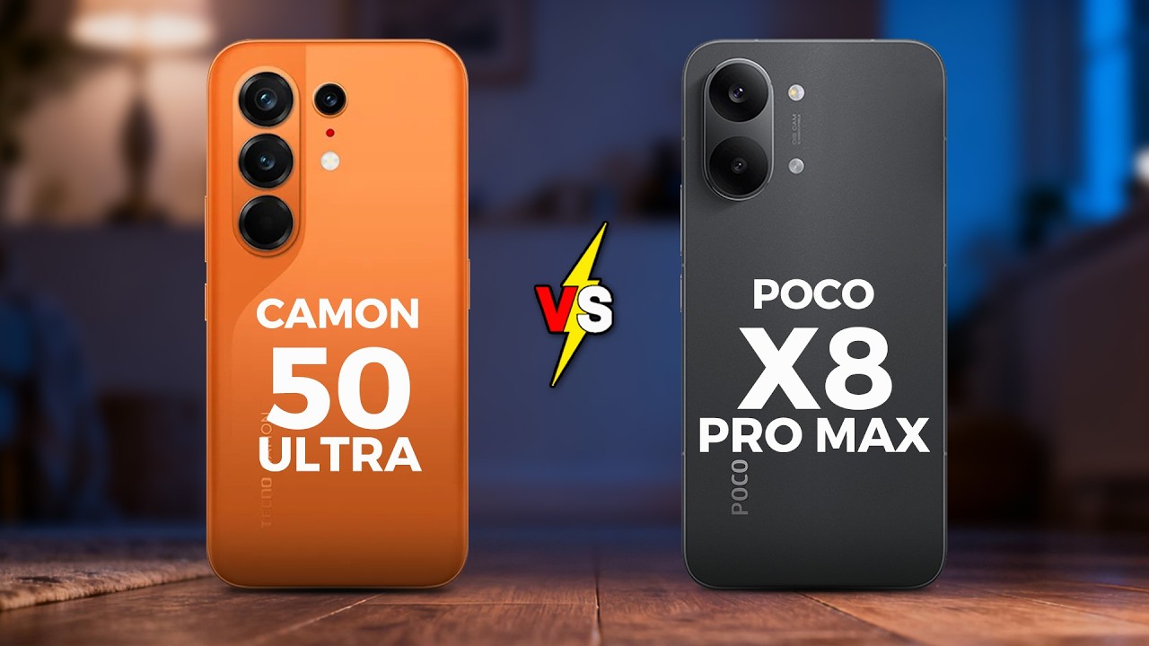 TECNO CAMON 50 ULTRA против POCO X8 PRO MAX