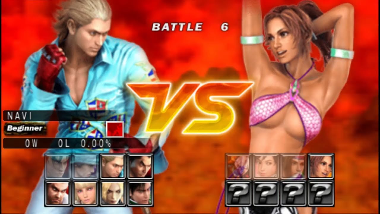 Tekken 5 Dark Resurrection Team Battle Gameplay #6